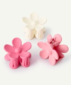 Lot de pinces à cheveux fleur pour fille