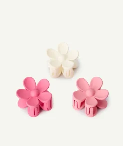 Lot de pinces à cheveux fleur pour fille