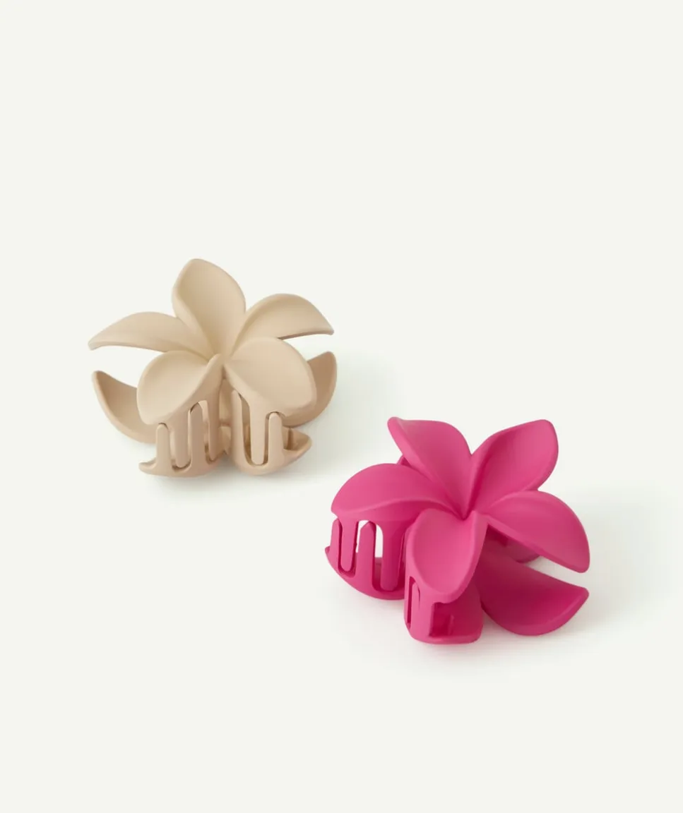 Lot de pinces à cheveux fleur pour fille