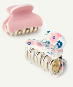 Lot de pinces à cheveux imprimées pour fille