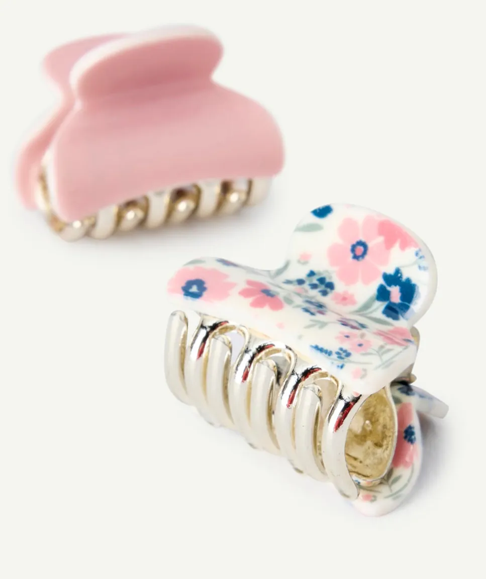 Lot de pinces à cheveux imprimées pour fille