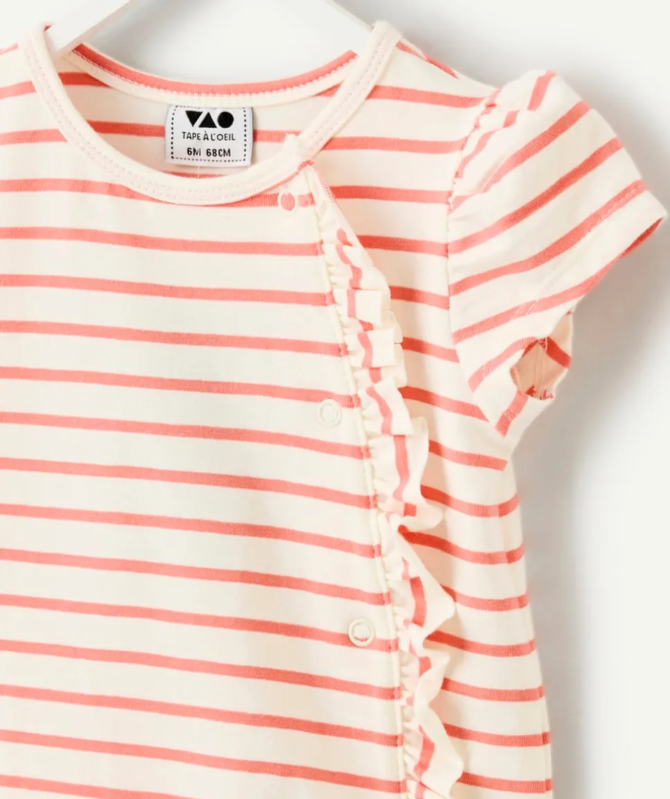 Lot de 2 pyjamas légers bébé fille imprimé