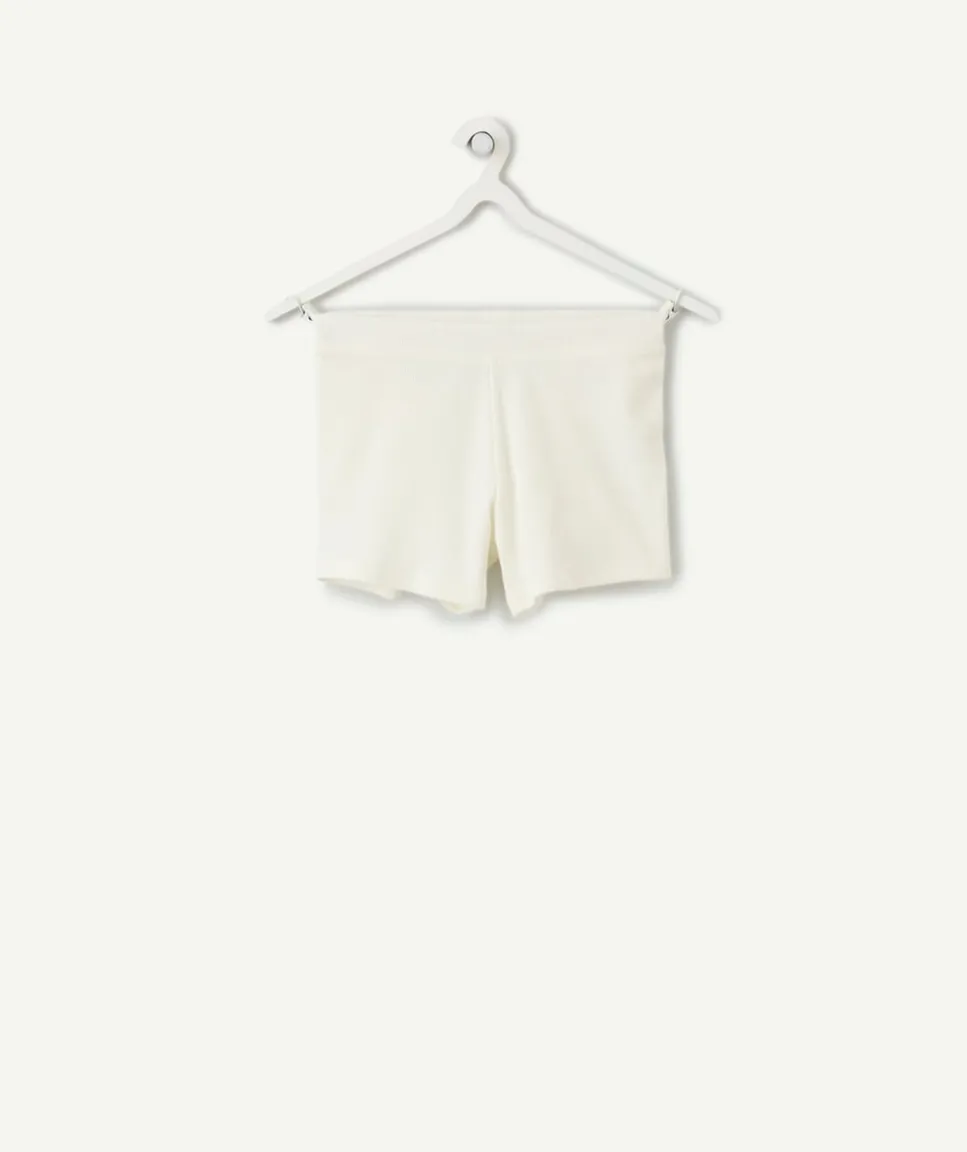 Lot de 2 shorts fille relax noir et blanc
