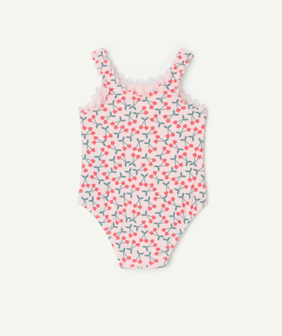 Maillot de bain bébé fille imprimé cerises