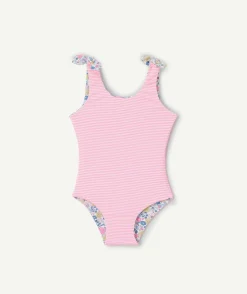 Maillot de bain bébé fille imprimé fleuri