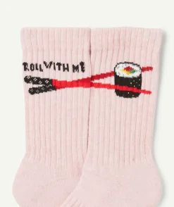 Paire de chaussettes thème sushi