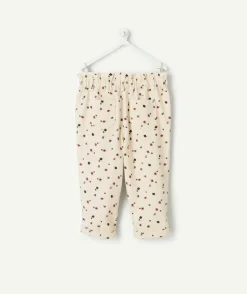 Pantalon bébé fille imprimé floral
