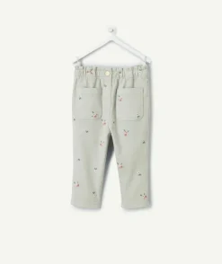 Pantalon bébé fille imprimé floral