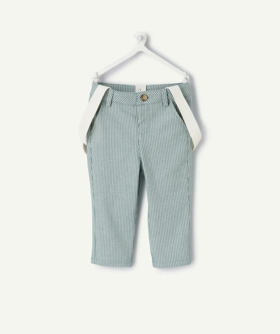 Pantalon chino bébé garçon avec bretelles