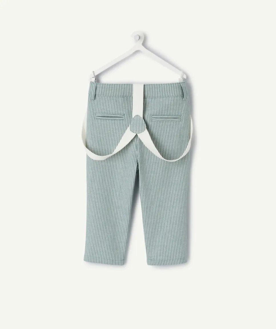 Pantalon chino bébé garçon avec bretelles
