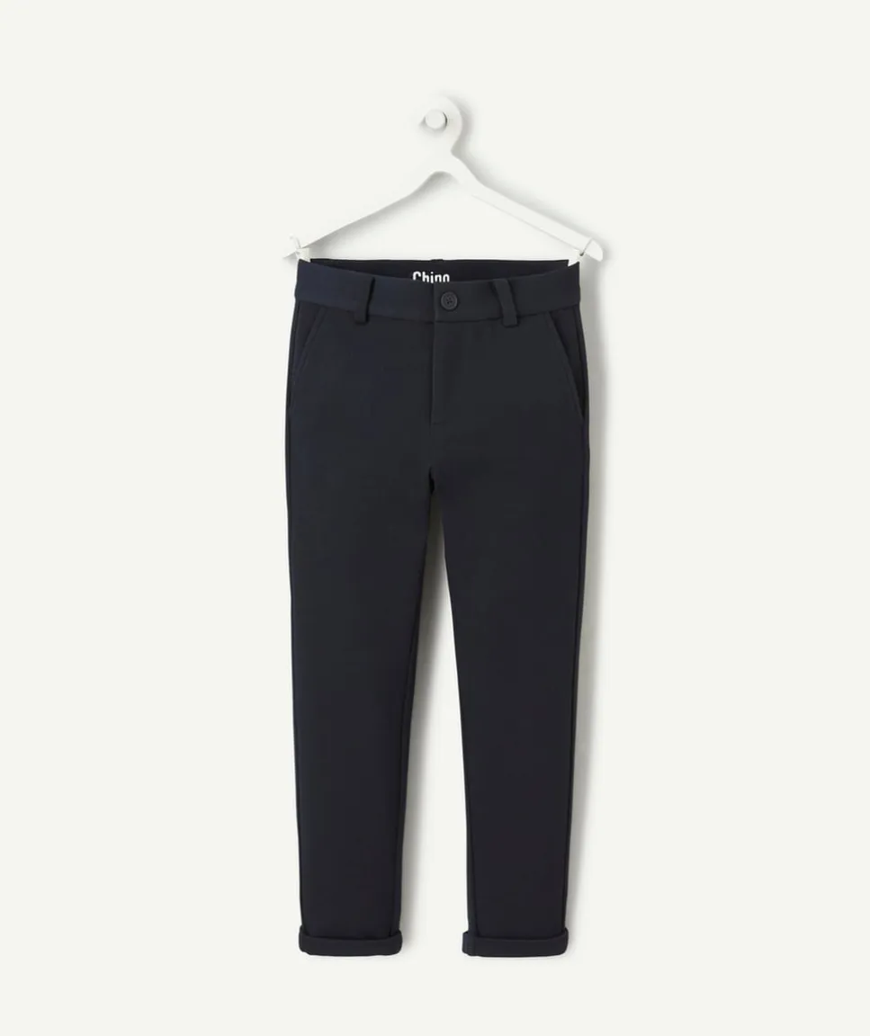 Pantalon chino bleu foncé garçon