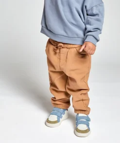 Pantalon coupe jogging bébé garçon camel