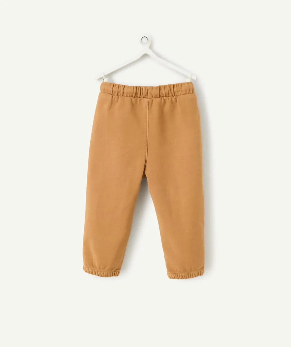 Pantalon coupe jogging bébé garçon camel