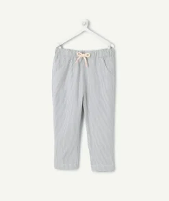Pantalon droit bébé garçon rayé