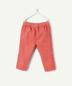 Pantalon droit bébé garçon rouge