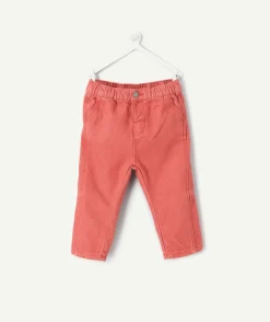 Pantalon droit bébé garçon rouge