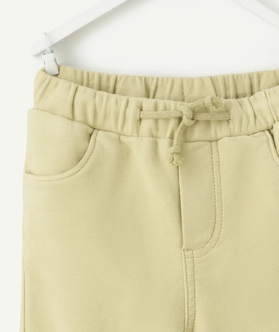 Pantalon droit bébé garçon vert