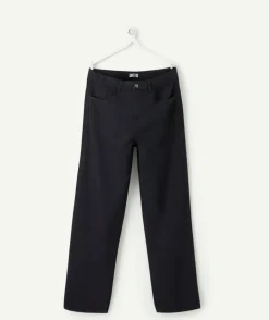 Pantalon garçon baggy noir