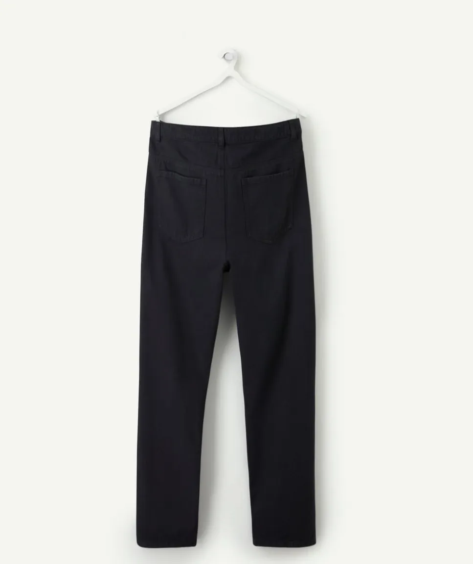 Pantalon garçon baggy noir