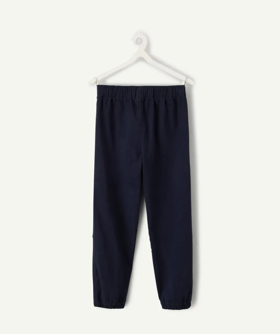 Pantalon garçon droit marine