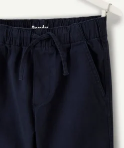 Pantalon garçon droit marine