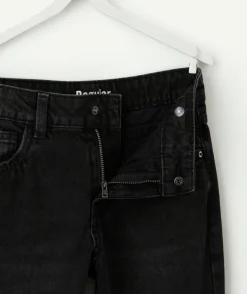 Pantalon garçon droit noir