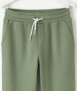 Pantalon garçon jogging vert