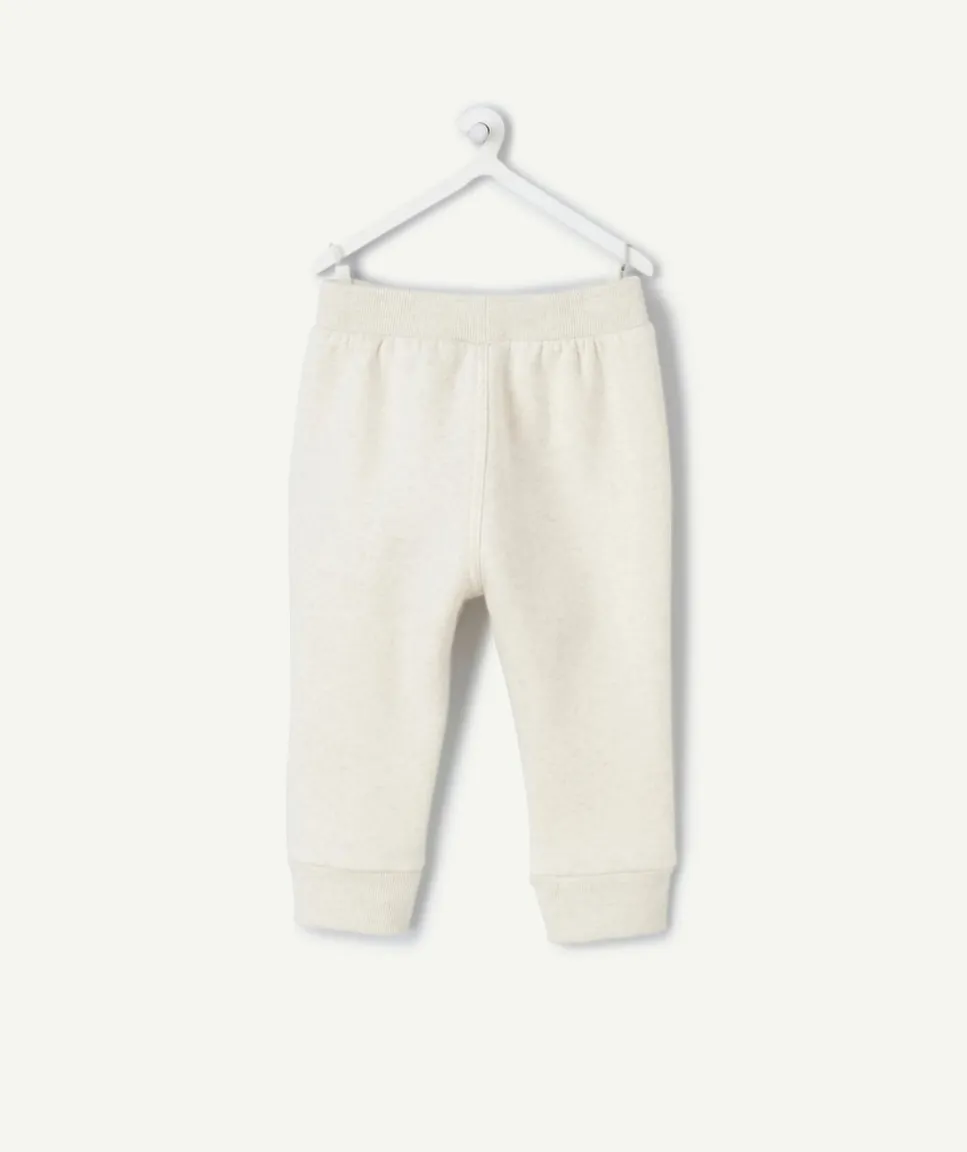 Pantalon jogging bébé garçon écru