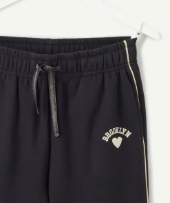 Pantalon jogging fille noir brooklyn