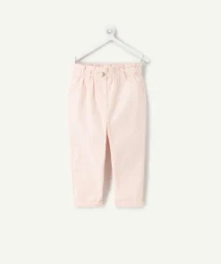 Pantalon relax bébé fille rose