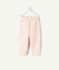 Pantalon relax bébé fille rose