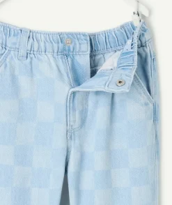 Pantalon relax bébé garçon bleu
