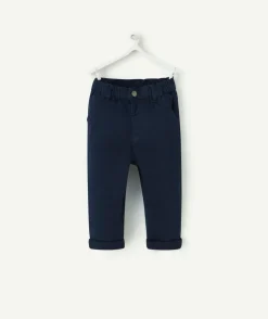 Pantalon relax bébé garçon bleu marine