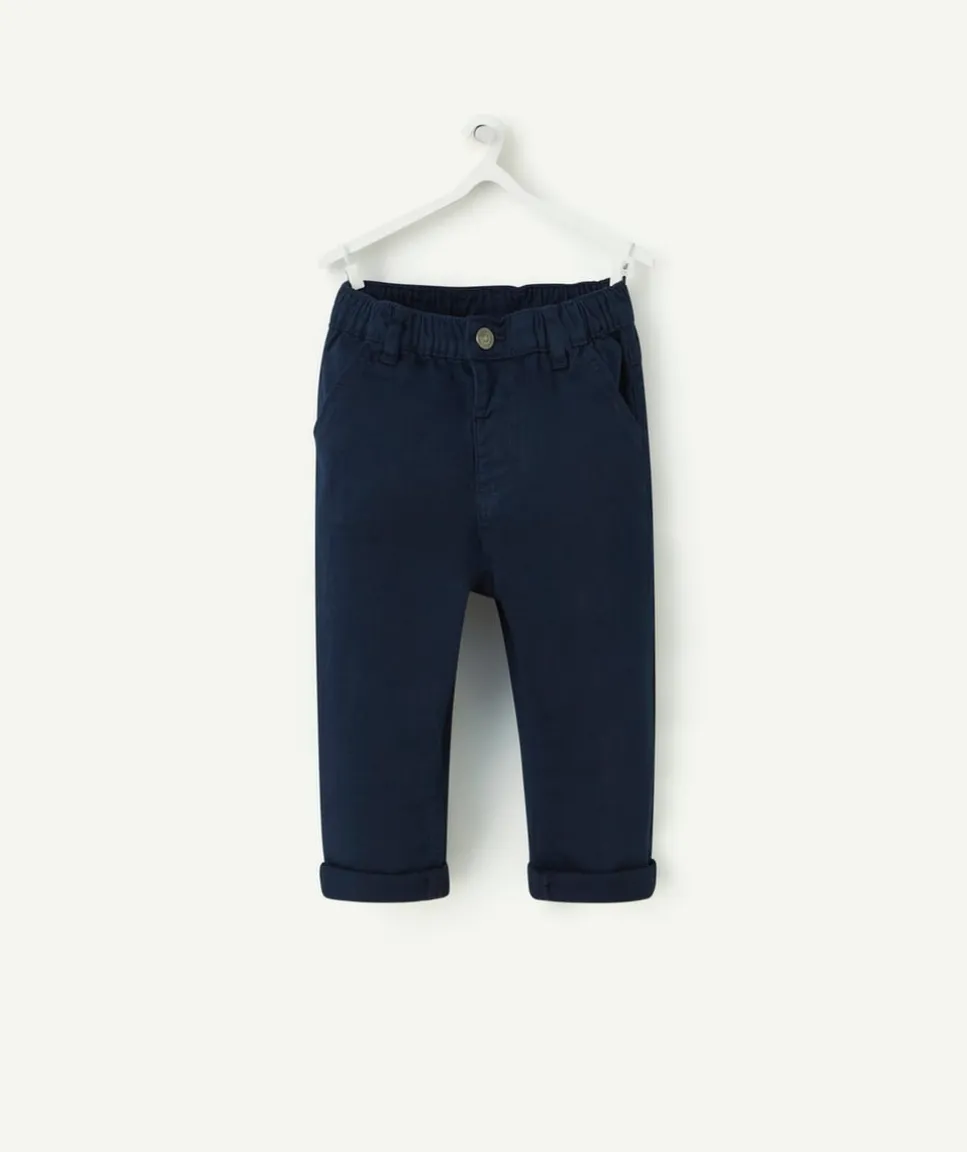 Pantalon relax bébé garçon bleu marine