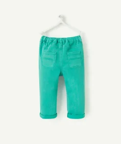 Pantalon relax bébé garçon vert