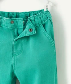 Pantalon relax bébé garçon vert