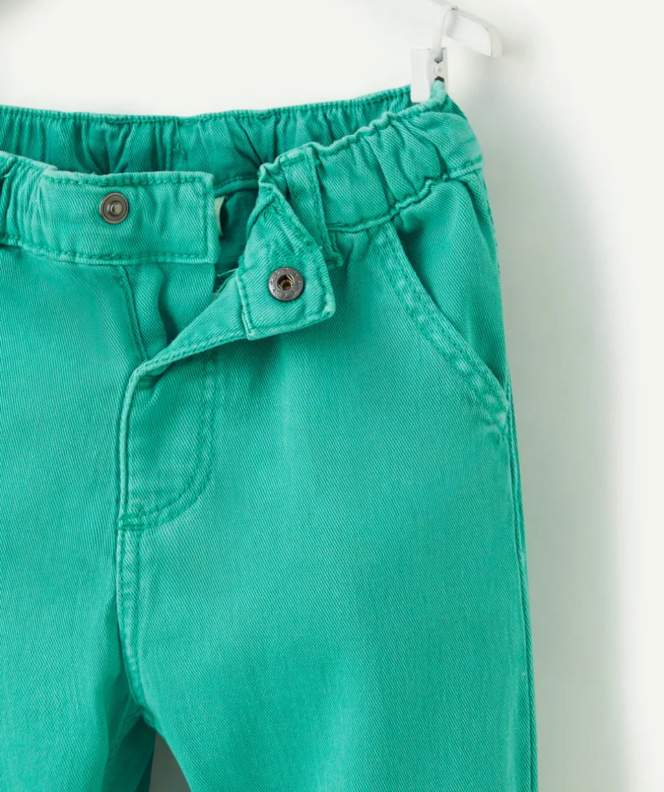 Pantalon relax bébé garçon vert