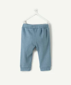 Pantalon sarouel naissance garçon bleu