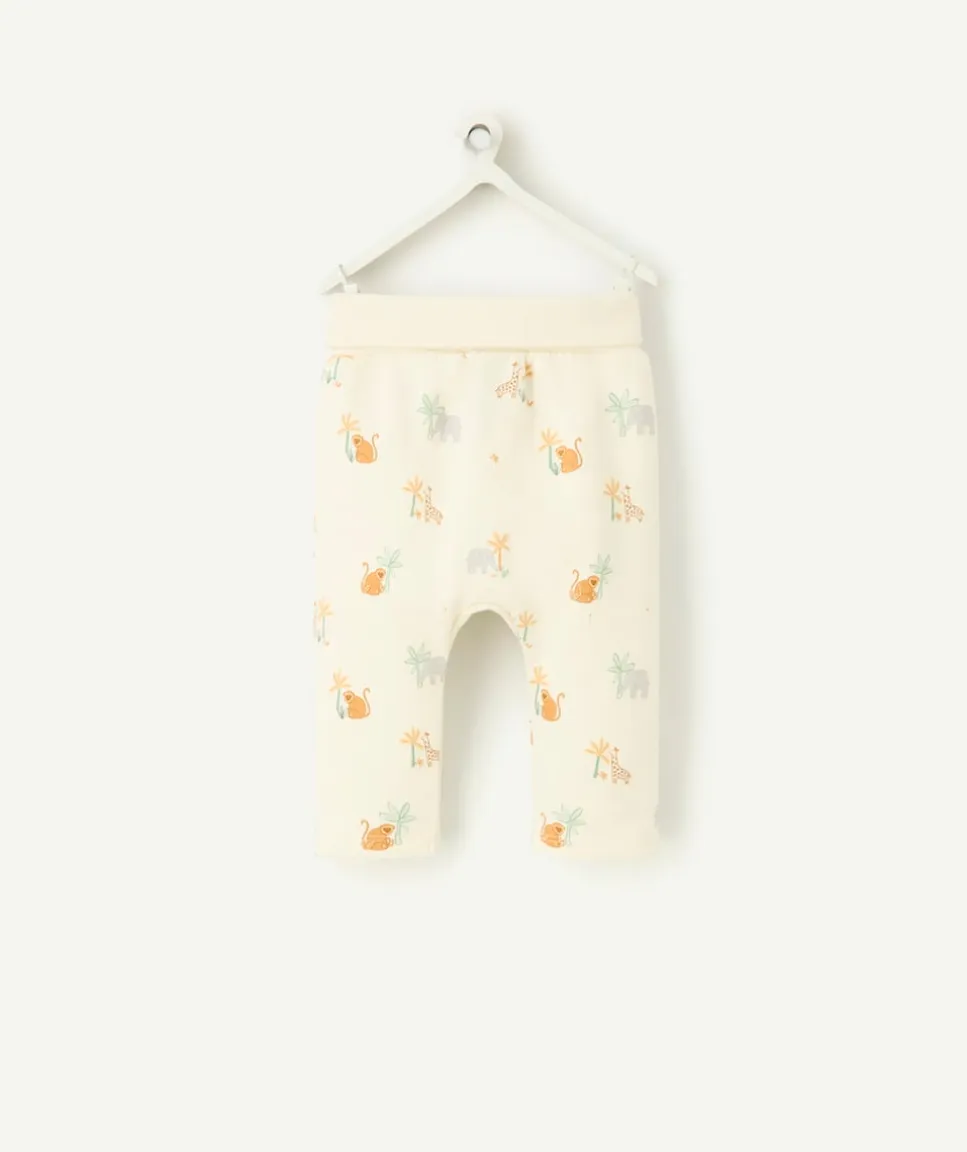 Pantalon sarouel pour naissance imprimé safari