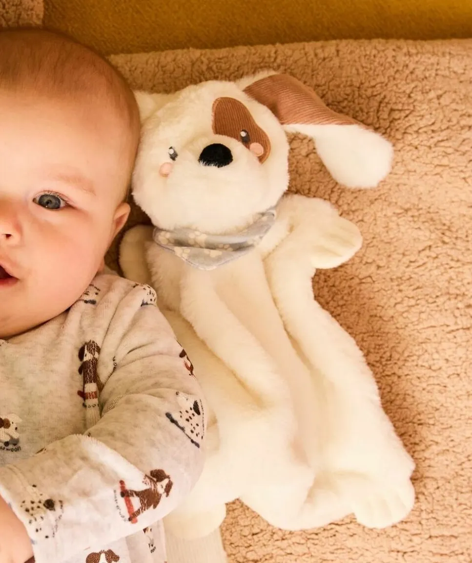 Peluche naissance chien