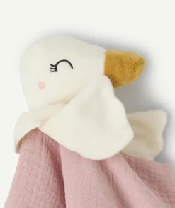 Peluche naissance fille oiseau lange