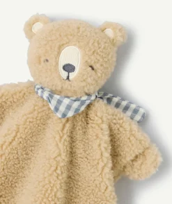 Peluche naissance ours beige