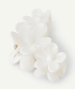 Pince fleurs blanche