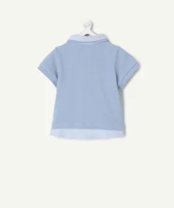 Polo bébé garçon bleu