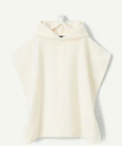 Poncho à capuche bébé matière éponge thème tigre