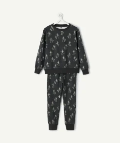 Pyjama chaud molletonné garçon imprimé skater
