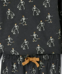 Pyjama chaud molletonné garçon imprimé skater