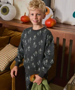 Pyjama chaud molletonné garçon imprimé skater