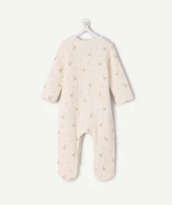 Pyjama chaud molletonné naissance fille imprimé fantaisie