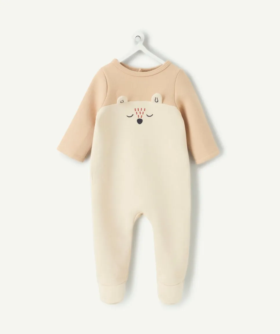 Pyjama chaud naissance garçon imprimé animal